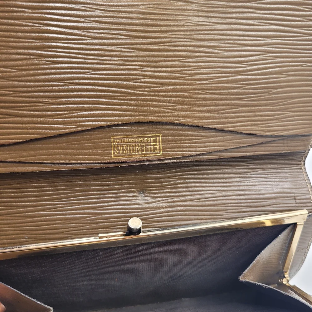Fendi FF Monogram Zucca Vintage Wallet